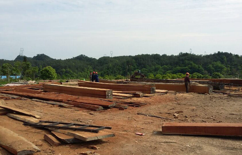 寺庙工程施工—台州天台山护国寺